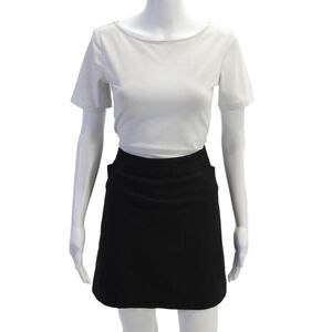 Nike Golf Womens Solid Four Pocket Mini Skort Black Size 14